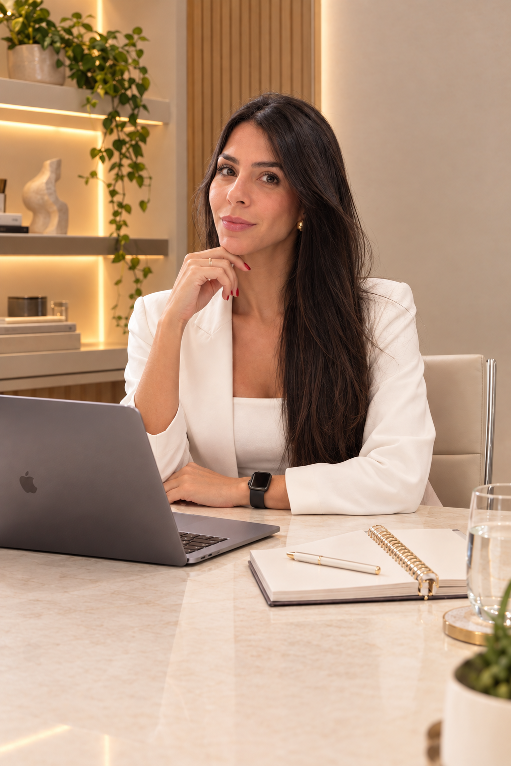 Dra. Andressa Duque, nutricionista, sorrindo.